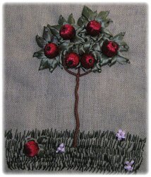 вышивка лентами